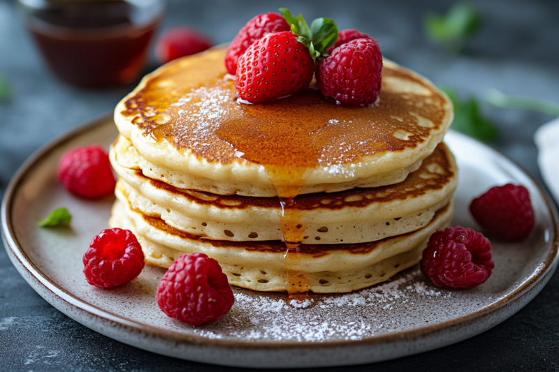 Luftige Low-FODMAP Pancakes