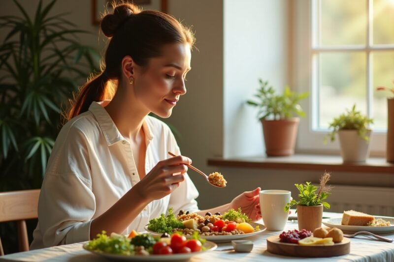 Achtsames Essen statt Diätstress – So findest du dein Wohlfühlgewicht