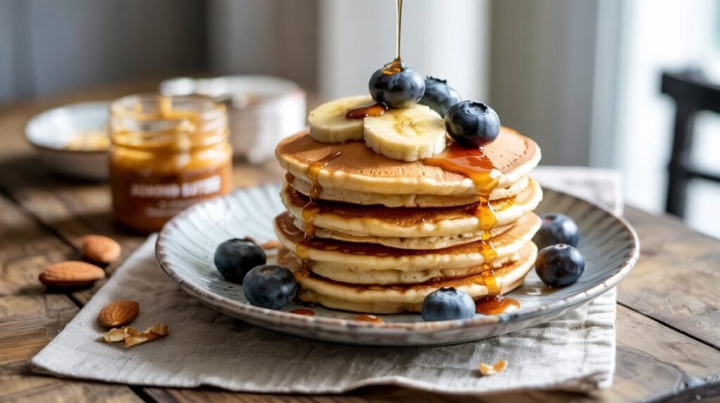 Clean Eating Frühstück: 7 schnelle und gesunde Rezepte für den perfekten Start 3 Clean Eating Protein-Pancakes