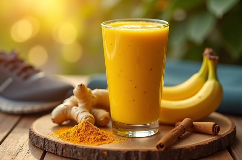 Goldene Kurkuma-Ingwer Regeneration