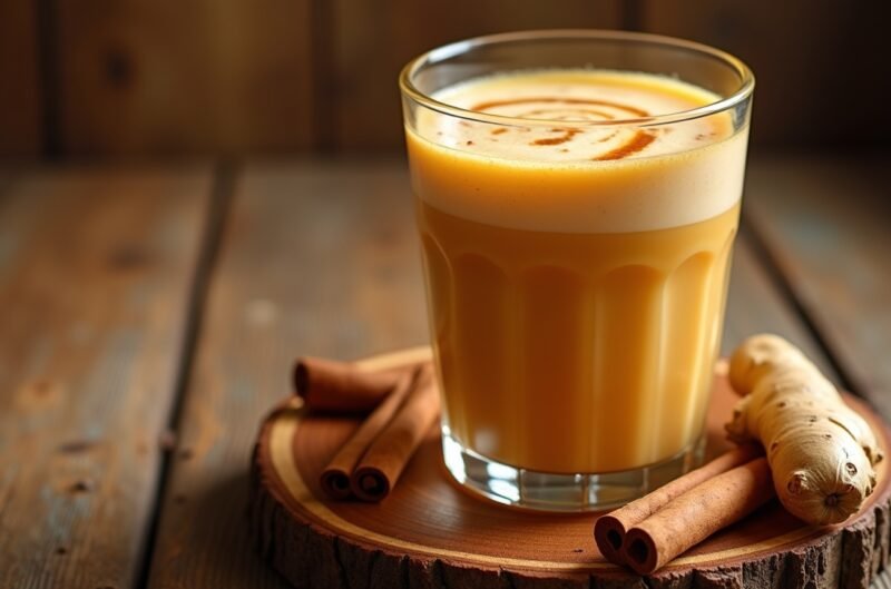 Thermogenische Smoothies: 5 stoffwechselanregende Rezepte für natürliche Fettverbrennung 2 Ingwer-Zimt Stoffwechsel-Booster