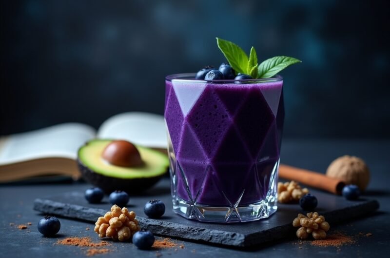 Blue Majik & Spirulina Smoothies: 5 atemberaubende Rezepte für Vitalität und Entgiftung 5 Midnight Blue Brain Booster