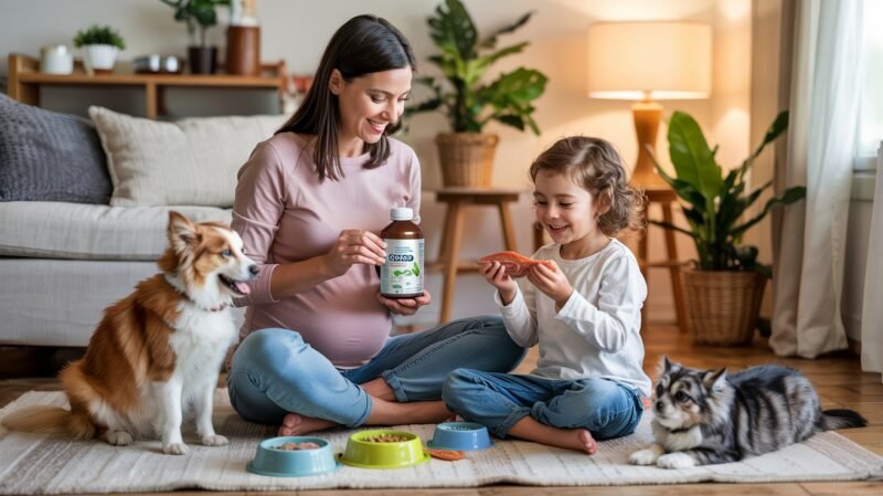 Omega-3 für Kinder, Schwangere und Tiere