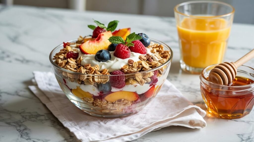Clean Eating Frühstück: 7 schnelle und gesunde Rezepte für den perfekten Start 8 Selbstgemachtes Clean Eating Granola ohne Industriezucker