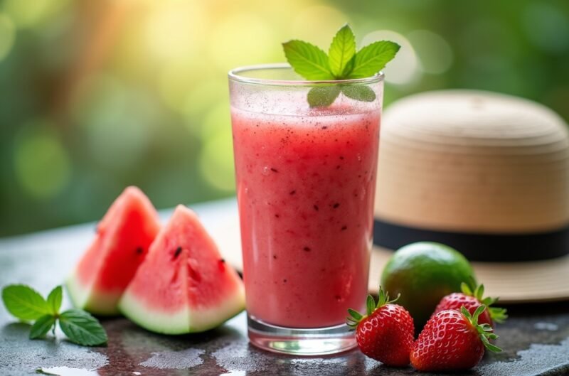 Sommer-Entgiftung Erfrischender Wasserhaushalt-Booster