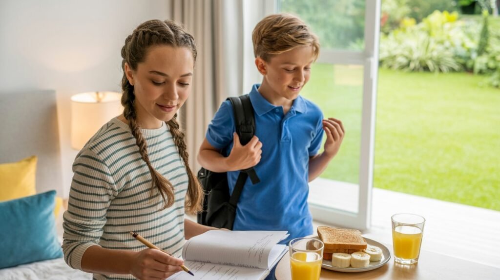 Morgenroutine für Schüler und Jugendliche