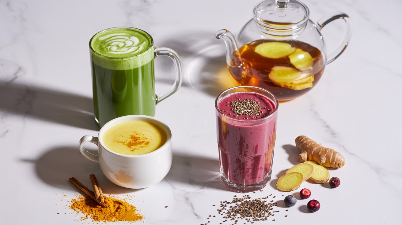 Getränke, die Entzündungen bekämpfen: Grüner Tee & Co. für deine Gesundheit